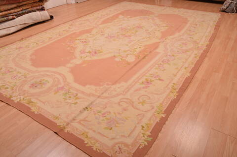 Kilim Orange Tapestry 104 X 160  Area Rug 100-109078 Image 6