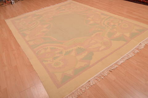 Kilim Blue Flat Woven 79 X 910  Area Rug 100-109079 Image 5