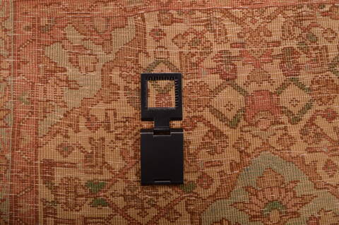Baluch Brown Square Hand Knotted 22 X 22  Area Rug 100-109081 Image 8