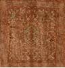 Baluch Brown Square Hand Knotted 22 X 22  Area Rug 100-109081 Thumb 0