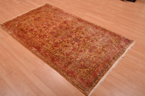 Bidjar Red Hand Knotted 310 X 67  Area Rug 100-109091 Image 3