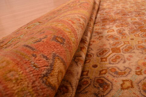 Sino-Persian Beige Hand Knotted 45 X 53  Area Rug 100-109094 Image 12