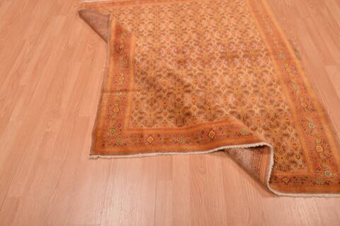 Sino-Persian Beige Hand Knotted 45 X 53  Area Rug 100-109094 Image 13