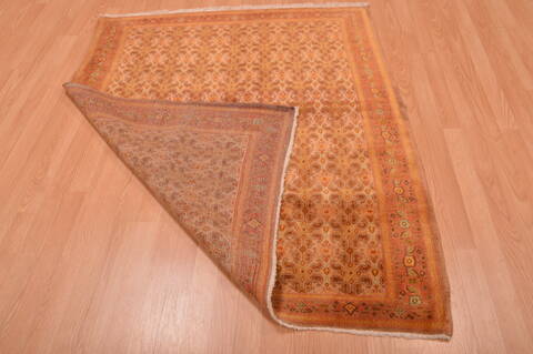 Sino-Persian Beige Hand Knotted 45 X 53  Area Rug 100-109094 Image 14