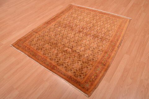 Sino-Persian Beige Hand Knotted 45 X 53  Area Rug 100-109094 Image 5