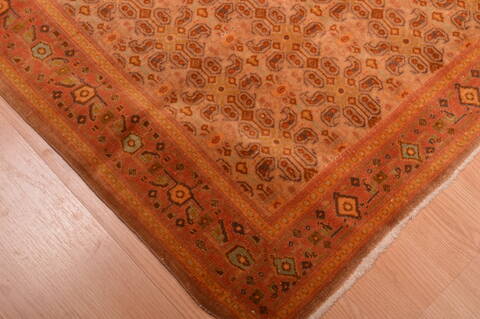 Sino-Persian Beige Hand Knotted 45 X 53  Area Rug 100-109094 Image 9