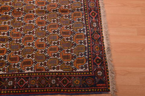 Shiraz Red Hand Knotted 47 X 65  Area Rug 100-109099 Image 13