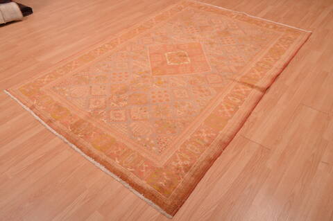 Maymeh Brown Hand Knotted 56 X 81  Area Rug 100-109103 Image 14