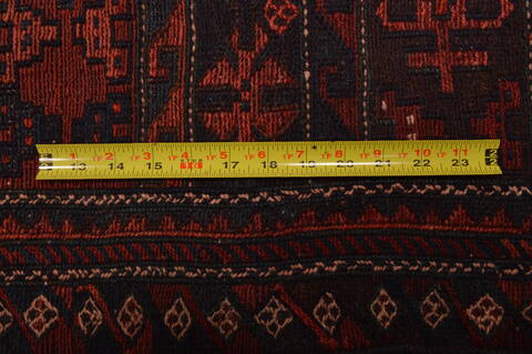 Shahsavan Red Hand Knotted 39 X 55  Area Rug 100-109112 Image 11