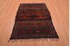 Shahsavan Red Hand Knotted 39 X 55  Area Rug 100-109112 Thumb 1