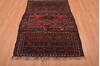 Shahsavan Red Hand Knotted 39 X 55  Area Rug 100-109112 Thumb 4