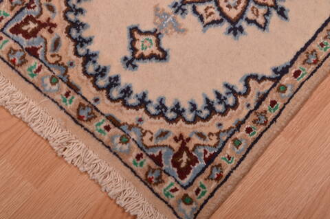 Nain Beige Hand Knotted 13 X 111  Area Rug 100-109114 Image 5