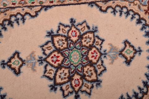 Nain Beige Hand Knotted 13 X 111  Area Rug 100-109114 Image 6