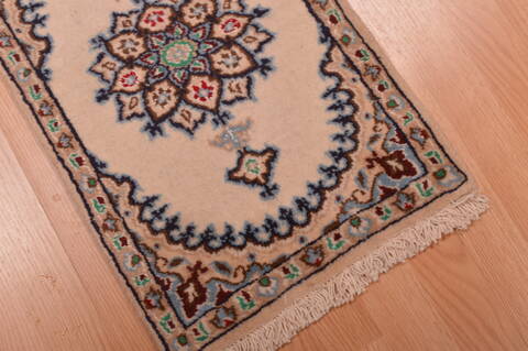 Nain Beige Hand Knotted 13 X 111  Area Rug 100-109114 Image 8
