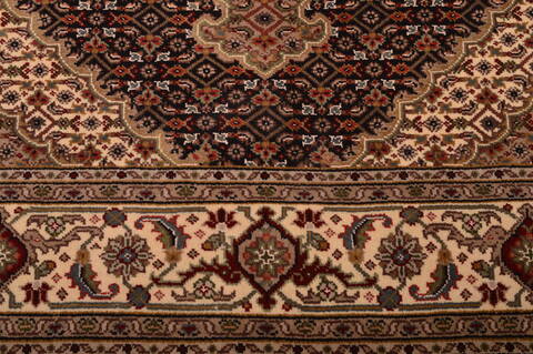 Mahi Beige Hand Knotted 51 X 63  Area Rug 100-109116 Image 17