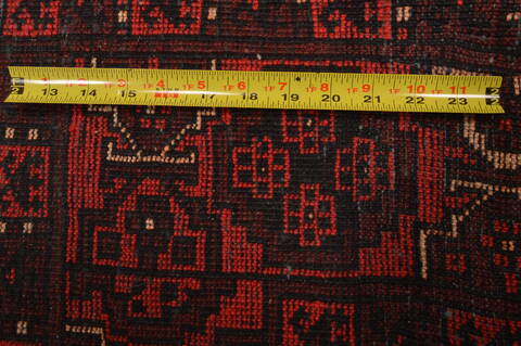 Baluch Red Hand Knotted 50 X 710  Area Rug 100-109121 Image 17