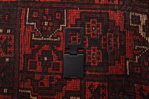 Baluch Red Hand Knotted 50 X 710  Area Rug 100-109121 Image 18
