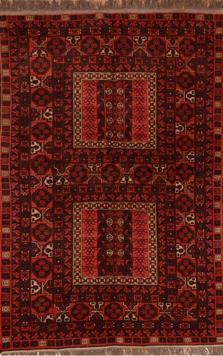 Baluch Red Hand Knotted 50 X 710  Area Rug 100-109121 Image 0