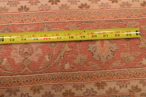 Hereke Green Hand Knotted 64 X 710  Area Rug 100-109122 Image 14