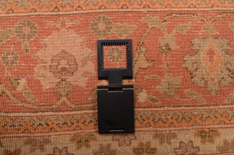 Hereke Green Hand Knotted 64 X 710  Area Rug 100-109122 Image 15