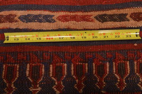 Kilim Brown Hand Knotted 55 X 84  Area Rug 100-109136 Image 13