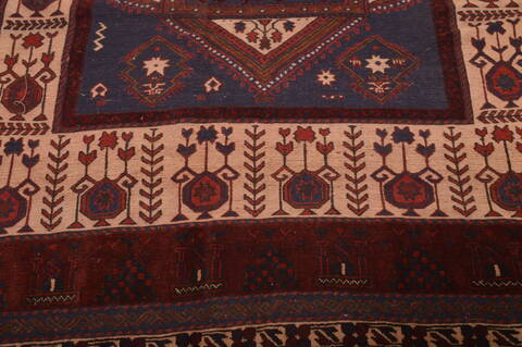 Kilim Brown Hand Knotted 64 X 91  Area Rug 100-109142 Image 6