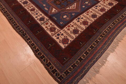 Kilim Brown Hand Knotted 64 X 91  Area Rug 100-109142 Image 7