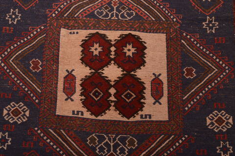 Kilim Brown Hand Knotted 64 X 91  Area Rug 100-109142 Image 9