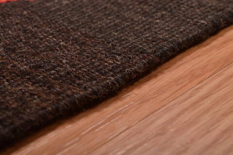 Kilim Red Runner Hand Woven 42 X 106  Area Rug 100-109150 Image 11