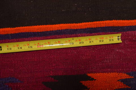 Kilim Red Runner Hand Woven 36 X 1011  Area Rug 100-109151 Image 8