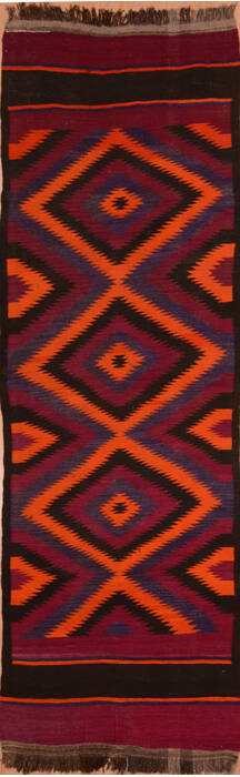 Kilim Red Runner Hand Woven 36 X 1011  Area Rug 100-109151 Image 0