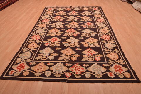 Gabbeh Beige Hand Woven 57 X 96  Area Rug 100-109153 Image 1