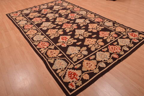 Gabbeh Beige Hand Woven 57 X 96  Area Rug 100-109153 Image 3