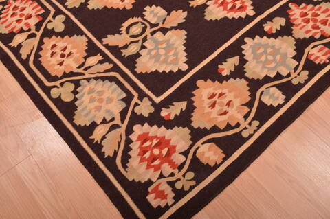 Gabbeh Beige Hand Woven 57 X 96  Area Rug 100-109153 Image 4