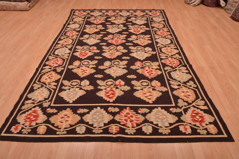 Gabbeh Beige Hand Woven 57 X 96  Area Rug 100-109153 Image 7