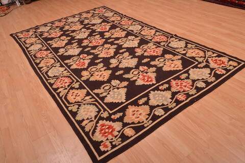 Gabbeh Beige Hand Woven 57 X 96  Area Rug 100-109153 Image 9