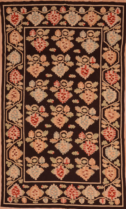 Gabbeh Beige Hand Woven 57 X 96  Area Rug 100-109153 Image 0