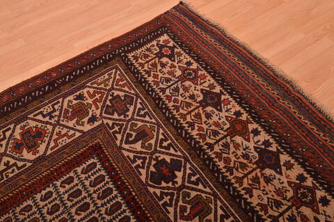 Shahre Babak Brown Hand Knotted 53 X 810  Area Rug 100-109158 Image 10