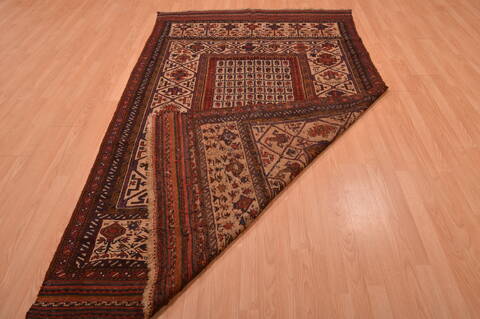 Shahre Babak Brown Hand Knotted 53 X 810  Area Rug 100-109158 Image 14