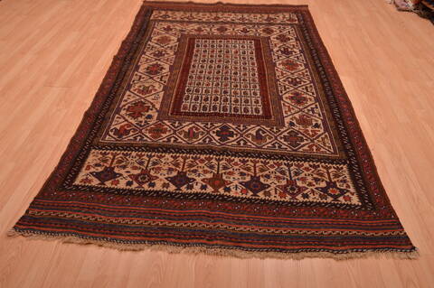 Shahre Babak Brown Hand Knotted 53 X 810  Area Rug 100-109158 Image 1
