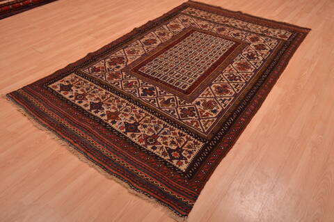 Shahre Babak Brown Hand Knotted 53 X 810  Area Rug 100-109158 Image 2