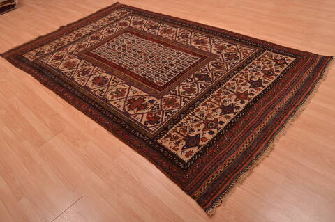 Shahre Babak Brown Hand Knotted 53 X 810  Area Rug 100-109158 Image 3