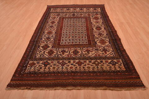 Shahre Babak Brown Hand Knotted 53 X 810  Area Rug 100-109158 Image 4