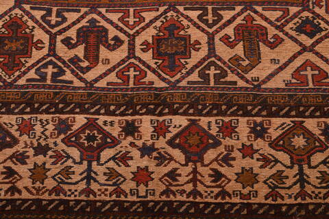 Shahre Babak Brown Hand Knotted 53 X 810  Area Rug 100-109158 Image 8