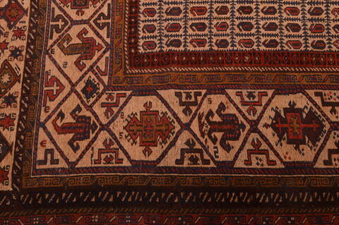Shahre Babak Brown Hand Knotted 53 X 810  Area Rug 100-109158 Image 9