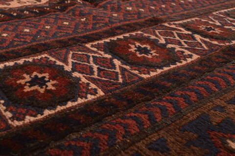 Kilim Brown Flat Woven 511 X 95  Area Rug 100-109166 Image 14