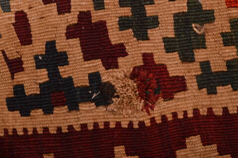 Kilim Brown Hand Knotted 50 X 82  Area Rug 100-109172 Image 14