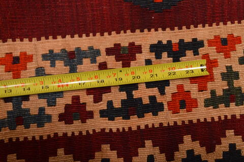 Kilim Brown Hand Knotted 50 X 82  Area Rug 100-109172 Image 17