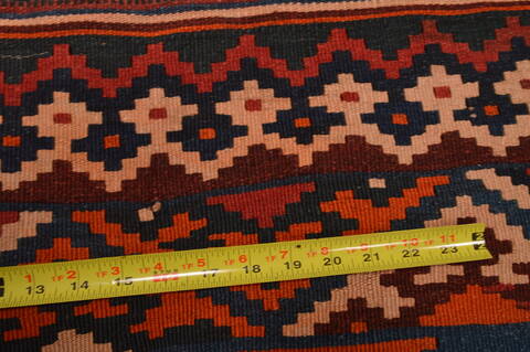 Kilim Brown Flat Woven 411 X 84  Area Rug 100-109174 Image 13