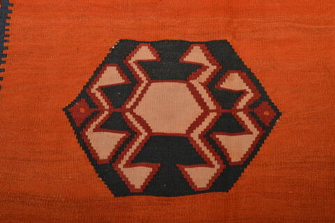 Kilim Brown Flat Woven 411 X 84  Area Rug 100-109174 Image 9